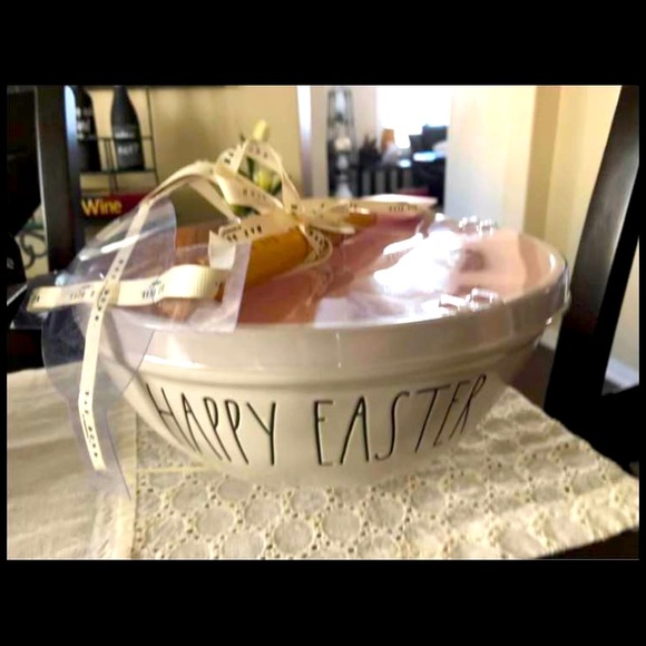 Rae Dunn Easter bowl and spatula - Picture 1 of 2